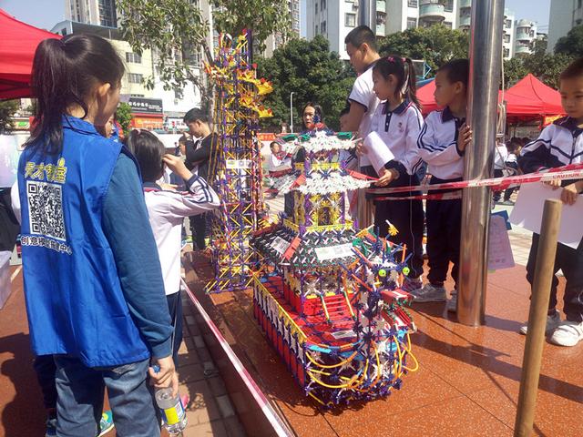 2017年广东省“全国科普日”科普进学校活动移师海珠区 聚德西路小学科技节同时上演