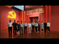 省科协学会学术部党支部、合作交流部党支部参观省博物馆专题党史展