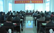 陆河县科协联合举办2015年粤东木薯栽培技术培训会