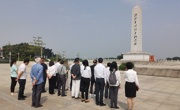 肇庆市科协党支部到沙浦革命烈士纪念碑开展主题党日活动