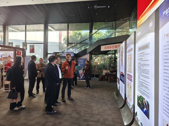 广东省老科协调研组参观从化区荔枝博览园