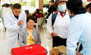 湛江市遂溪县举办中医养生爱心活动