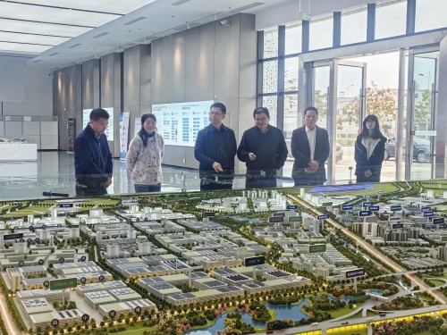 了解广湛园建设发展情况